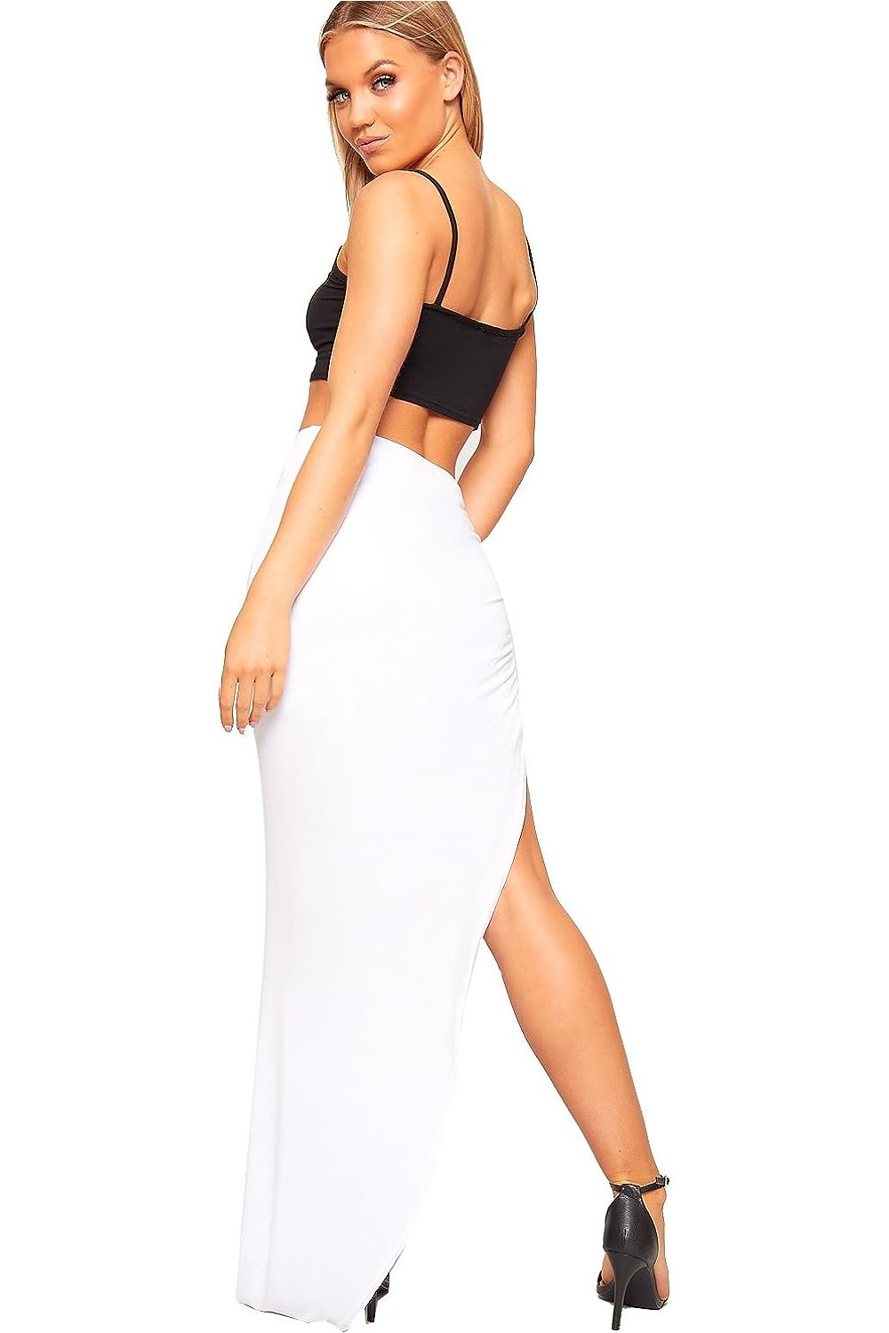 Side Split Slit Maxi Skirt Apparel & Accessories WearAll