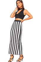 High Waist Stretch Long Maxi Skirt Skirt WearAll