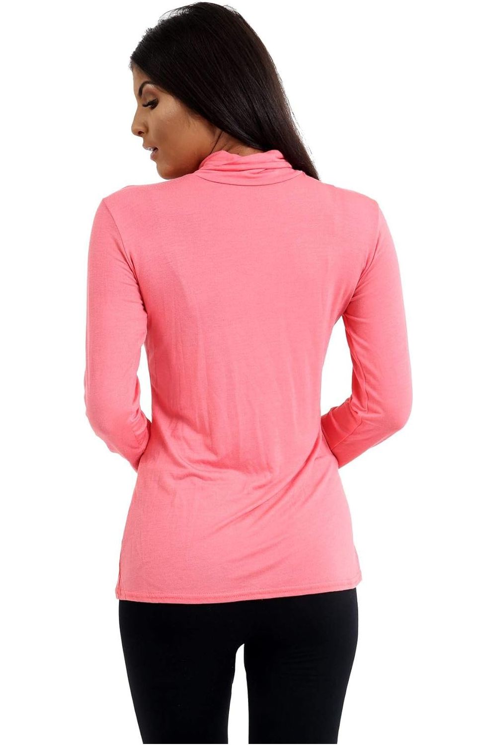 Plus Size Turtle Neck Long Sleeve Top Tops WearAll