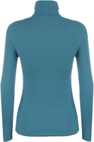 Plus Size Ribbed Stretch Polo Neck Top Tops WearAll