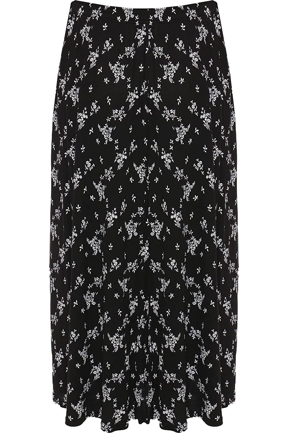 Leafy Print Midi Skirt Skirt WearAll