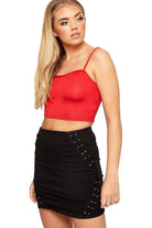 Bralet Crop Stretch Vest Top BraTop WearAll