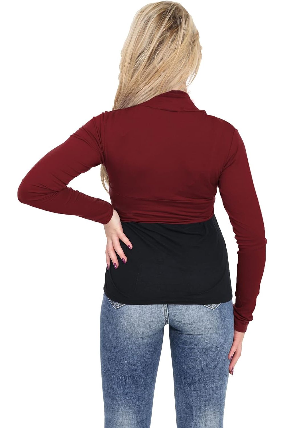 Long Sleeve Crop Bolero Shrug Tops WearAll