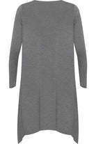 Open Front Hanky Hem Longsleeve Cardigan cardigan WearAll