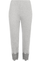 Scallop Edge Sequin Leggings Leggings WearAll