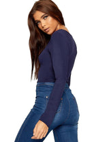 Long Sleeve Cop Top Tops WearAll