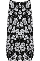 Floral Print Midi Skirt Skirt WearAll