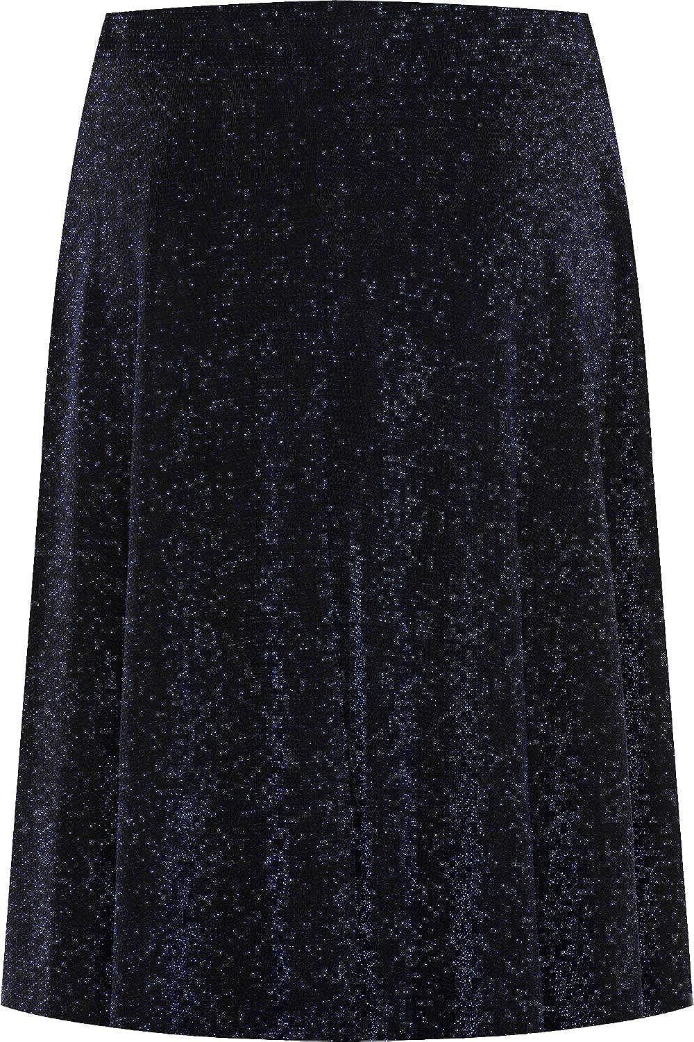 Lurex Glitter Sparkle Flared Swing Skirt Skirt WearAll