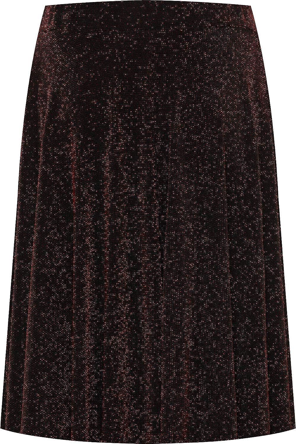 Lurex Glitter Sparkle Flared Swing Skirt Skirt WearAll