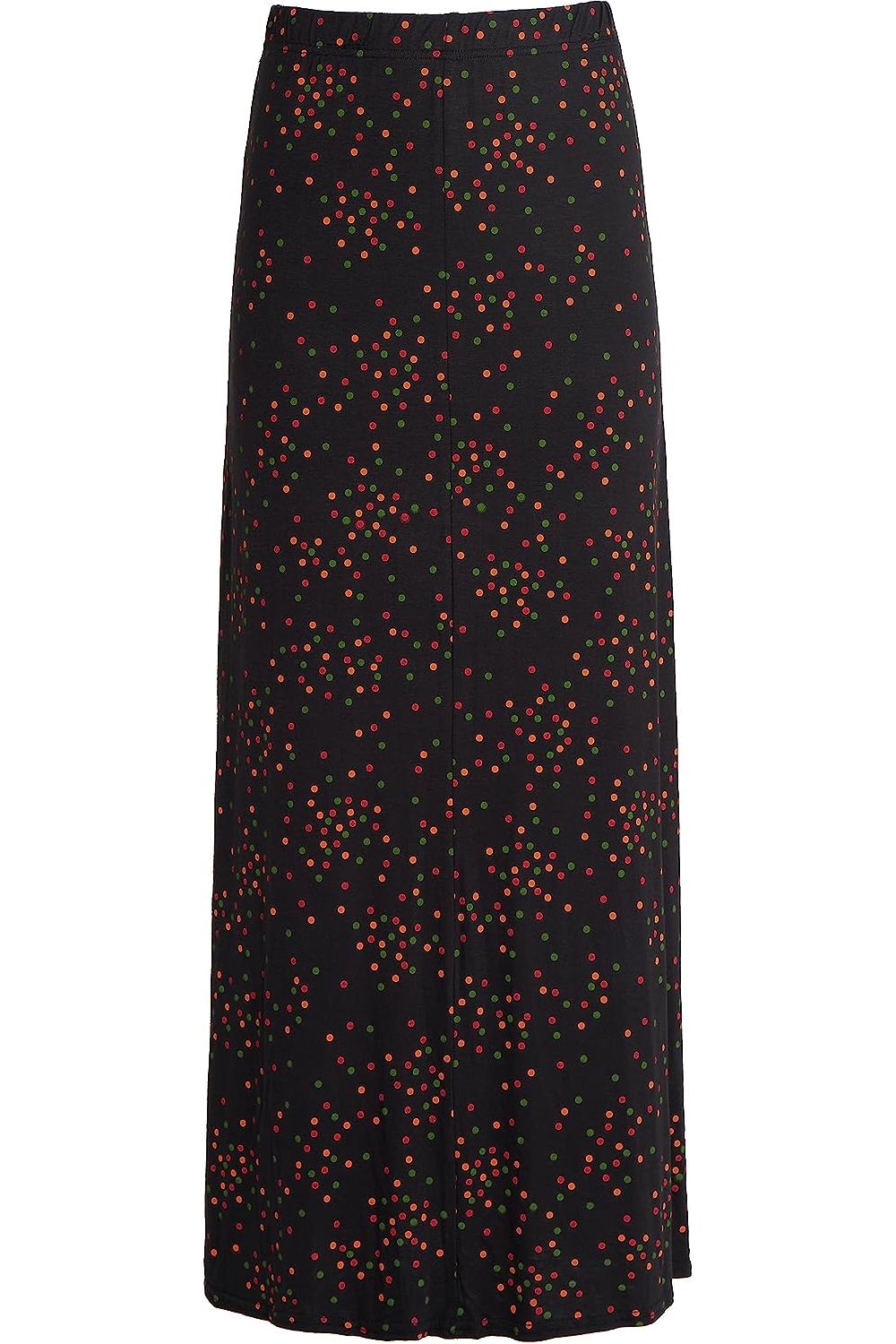 Plus Size Multi Doted Print Maxi Skirt Skirt WearAll
