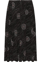 Pink Circle Print Midi Skirt Skirt WearAll