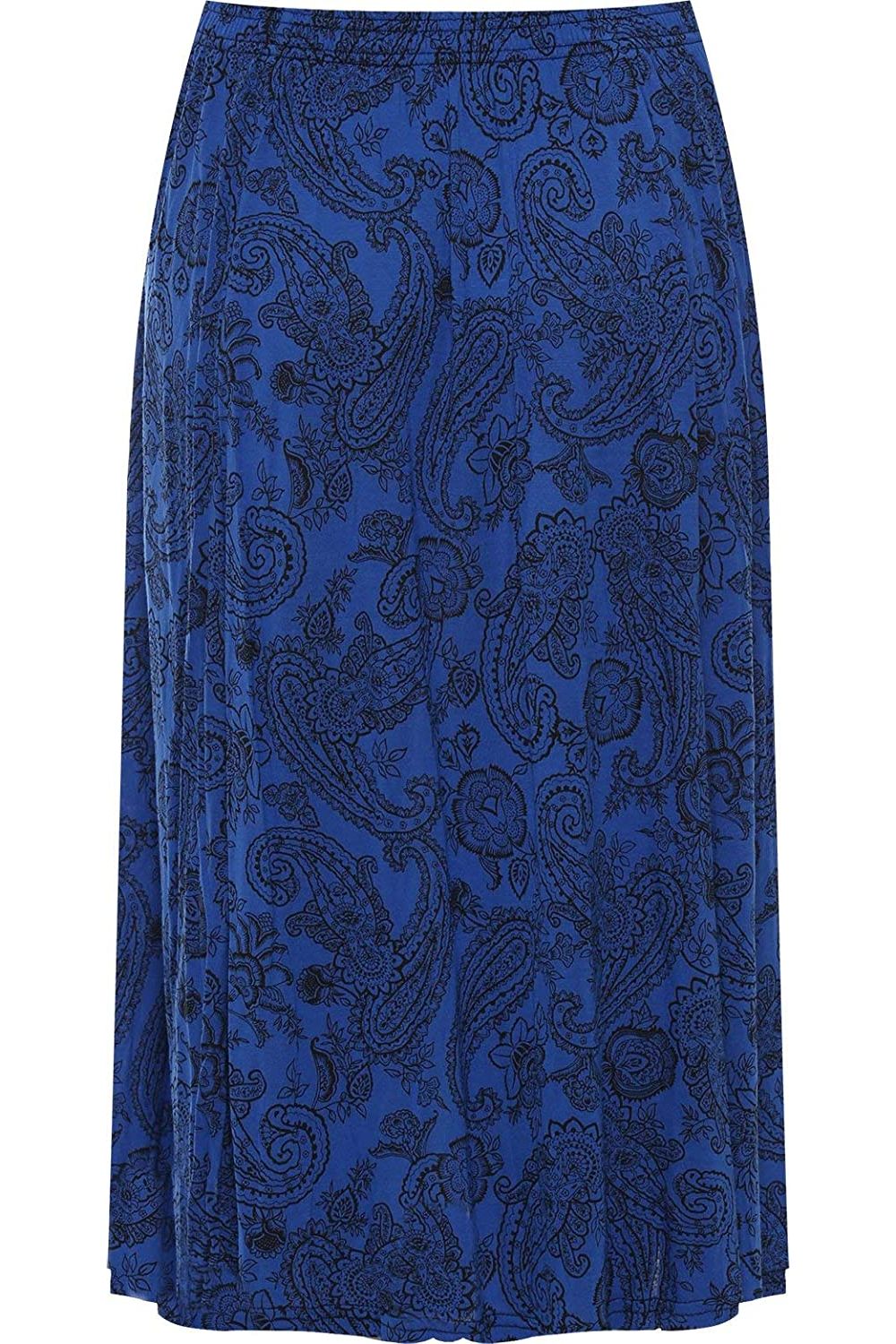 Paisley Royal Print Midi Skirt Skirt WearAll