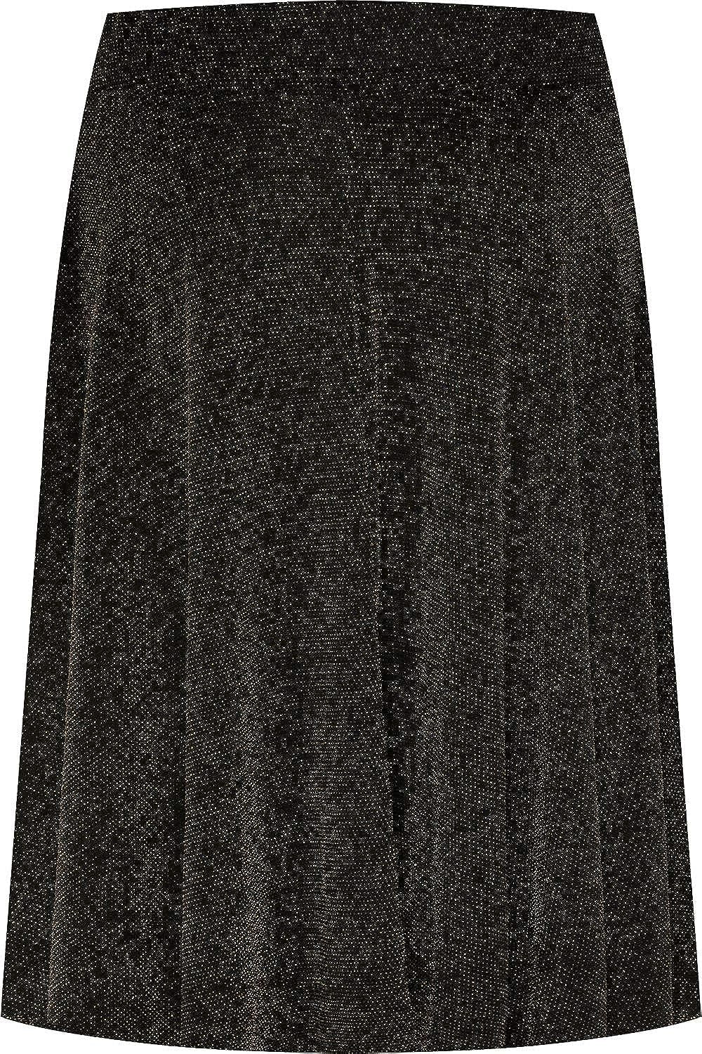 Lurex Glitter Sparkle Flared Swing Skirt Skirt WearAll