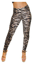 Tiger Print Leggings Leggings WearAll