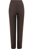 Straight Leg Stretch Ribbed Trouser Trousers WearAll Brown 12-14