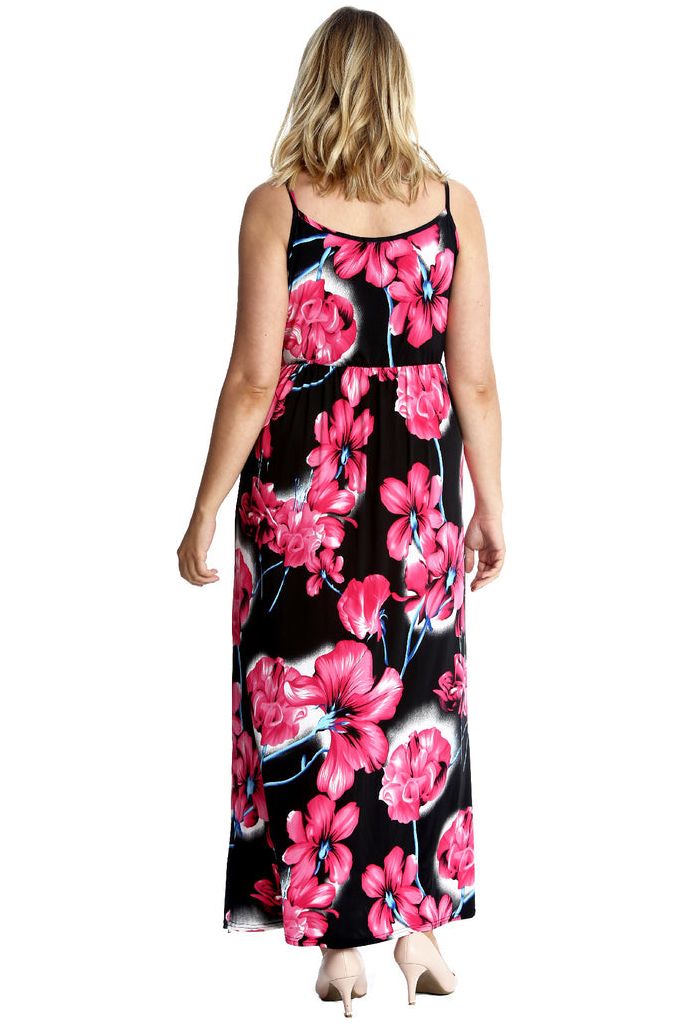 Plus Size Tank Top Floral Maxi Dress Dress WearAll