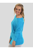 Plus Size Off Shoulder Batwing Top Tops WearAll