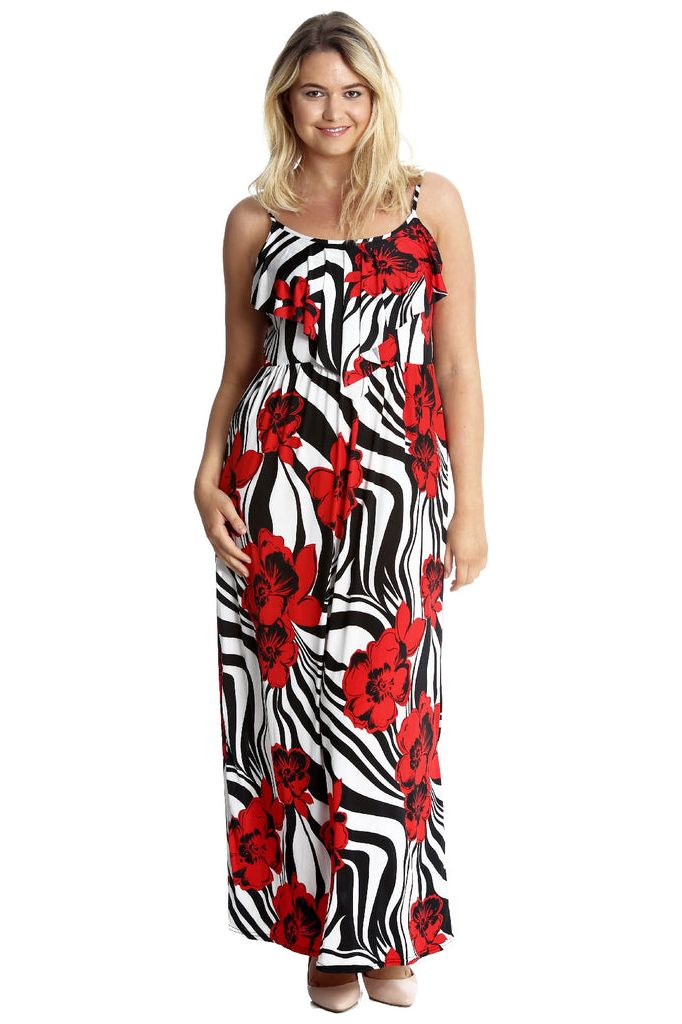 Plus Size Tank Top Floral Maxi Dress Dress WearAll