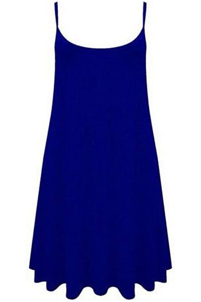 Thin Strap Plain Tank Top