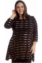 Lurex Sparkle Sequin Flared Swing Dress Dress WearAll Red 14