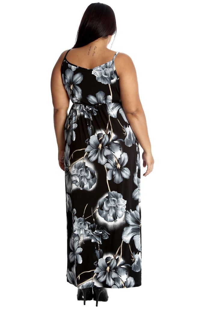 Plus Size Tank Top Floral Maxi Dress Dress WearAll