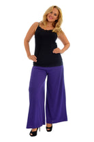 Wide Leg Flared Plain Palazzo Trouser Palazzo WearAll